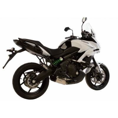 8579 Scarico Completo Leovince Underbody Acciaio Kawasaki Versys 650 2015 > 2016