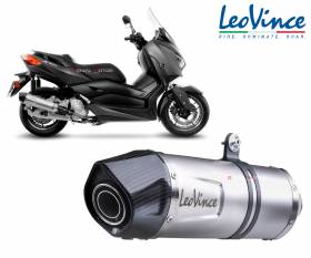 Systeme complet 1/1 Leovince LV ONE EVO approved YAMAHA X-MAX 125/IRON 2017 > 2020 14323EK