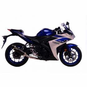 Complete Exhaust System Leovince Lv One Evo Carbon Yamaha Yzf R25 2014 > 2023