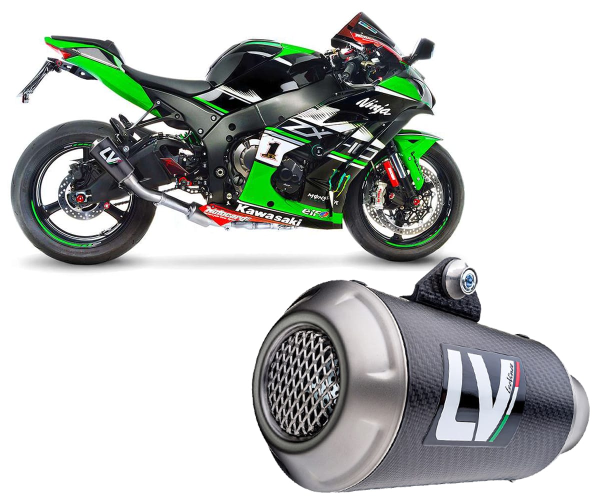 Leovince Exhaust Lv-10 Carbon Racing for Kawasaki Zx-10R Ninja