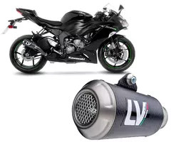 Leovince Exhaust Lv-10 Carbon Racing for Kawasaki Zx-6R Ninja