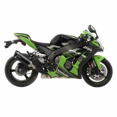 14143S Auspuff Factory S Carbon Fiber Kawasaki Zx 10Rr Ninja 2017 > 2020