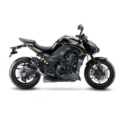 14222E 2 Tubos De Escape Leovince Lv Pro Carbono Kawasaki Z 1000 2017 > 2020