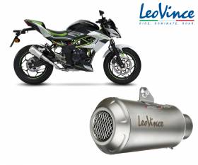 Tubo de Escape Leovince LV-10 INOX Racing KAWASAKI Z 125 2019 > 2023 15230