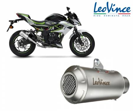 Exhaust Leovince LV-10 INOX Racing KAWASAKI Z 125 2019 > 2023 15230
