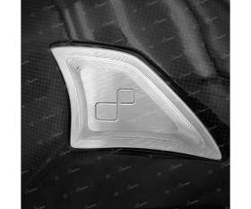 LIGHTECH Alu Slider pour la protection du bras oscillant en Carbon CARD0861-01SIL Ducati Panigale V4 CARD0861-01SIL