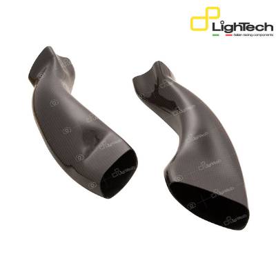 LIGHTECH Carbon Airbox Inlet Tubes Kit CARY9719 Yamaha R1 2009 > 2014