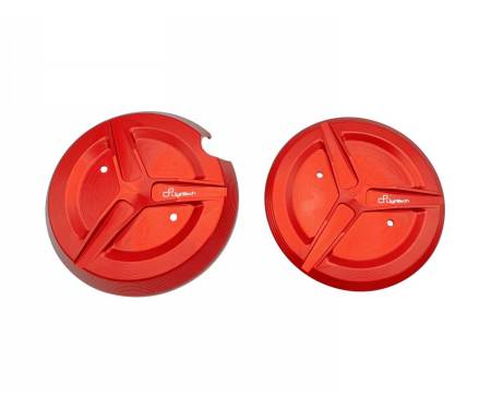 ECPYA010ROS LIGHTECH Crankcase Cover T-Max 530-560 (Pair) Red for Yamaha T-Max 530 2017 > 2021