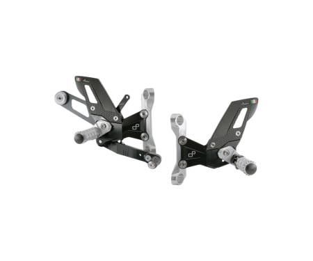 LIGHTECH Adjustable Footrests With Articulated Footrest FTRBM008W for Bmw M 1000 R 2022 > 2024