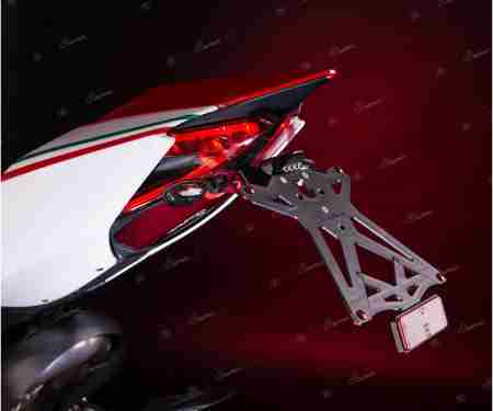 KTARDU109A2 LIGHTECH Adjustable Approved License Plate Holder KTARDU109A2 Ducati Panigale 959 2016 > 2019