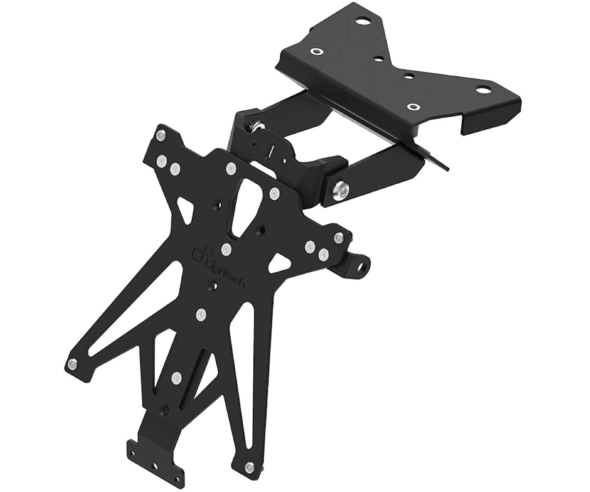 Lightech Portamatrículas Regulable Tarzo101a1 Para Zontes G1 125 2020 > 2022