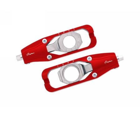 TEHO004ROS Tendeurs de chaîne LIGHTECH rouges pour Honda CBR 1000 RR-R SP 2020 > 2024