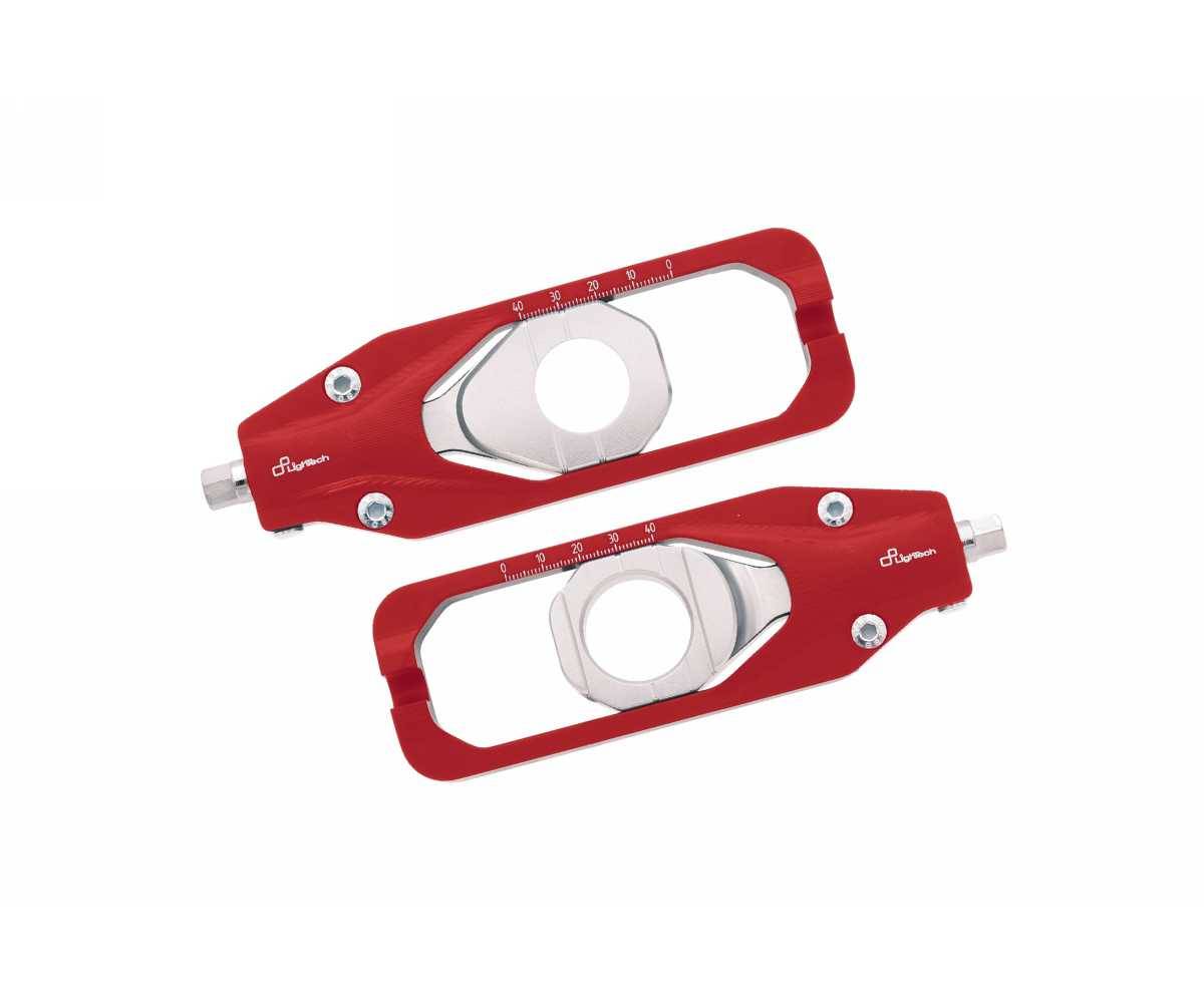 TEYA005ROS LIGHTECH Red Chain Tensioners for Yamaha R1M 2020 > 2024