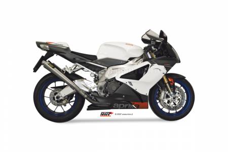 A.004.LC3 Mivv Exhaust Mufflers X-cone Stainless Steel for Aprilia Rsv 1000 2004 > 2008