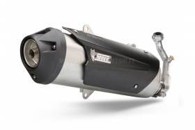 Mivv Approved Complete Exhaust Urban Steel for Aprilia Sr Max 300 2012 > 2016