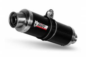 Mivv Exhaust Muffler GP Carbon Fiber for Aprilia Tuono V4 2010 > 2016