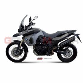 Mivv Exhaust Muffler Suono Black Stainless Steel for Bmw F 800 Gs 2008 > 2017