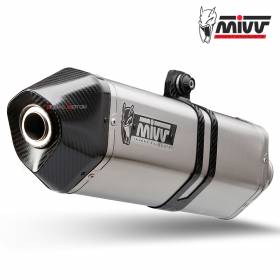 Mivv Exhaust Muffler Speed Edge Inox kat for BMW F 800 R GT 2009 > 2020