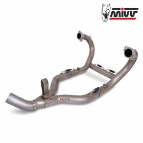 Mivv No Kat Link Pipe Downpipe Stainless Steel for BMW R 1200 GS ADVENTURE 2010 > 2012