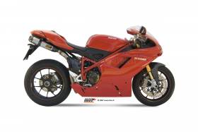 Terminali Scarichi MIVV Suono Acciaio inox Sotto sella Ducati 1098 2007 > 2011