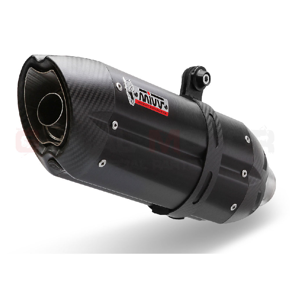 Mivv Exhaust Muffler Suono Black Inox Black for Ducati MULTISTRADA