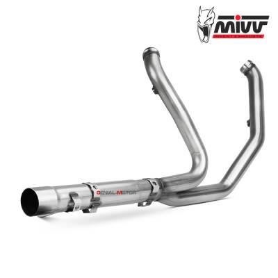 HD.001.C1 Mivv No Kat Link Pipe Downpipe Inox HARLEY DAVIDSON ULTRA LIMITED Ann. LOW 1745 2017 > 2018