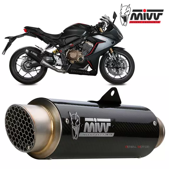 Mivv Complete Exhaust Gp Pro Carbon for Honda CBR 650 R, 2019