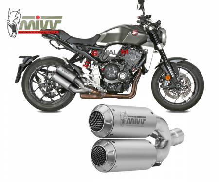 H.069.LM3X Mivv Approved Exhaust Mufflers MK3 Steel for HONDA CB 1000 R 2018 > 2023