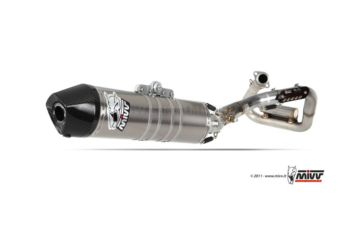 M.HO.032.LXC.F Tubo De Escape Completo MIVV Stronger para Honda Cre F 450 R 2011 > 2012