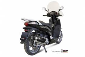 Mivv Approved Complete Exhaust Urban Stainless Steel Honda Sh 300 2007 > 2014