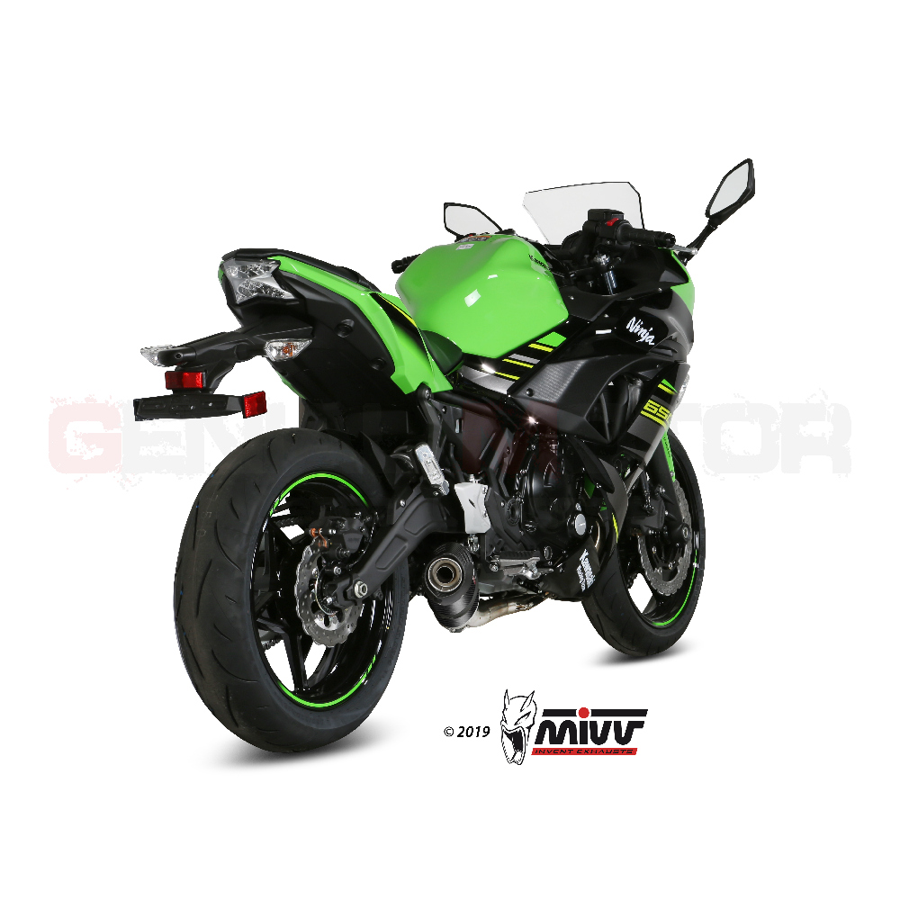 Tubo De Escape De Acero Inoxidable Para Kawasaki Ninja 650 Y Z650 - Diámetro 51mm, Instalación Slip-On