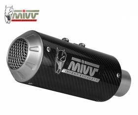 Mivv Complete Exhaust MK3 Carbon for KAWASAKI Z650 2017 > 2024