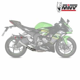 Mivv No Kat Link Pipe Downpipe Stainless Steel for KAWASAKI ZX-6 R 636 2019 > 2020