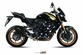 Tubo De Escape Silenciador MIVV Suono Negro para Kawasaki Z 750 R 2011 > 2014