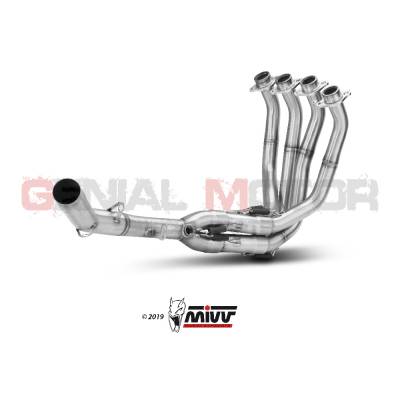 K.046.C1 Mivv No Kat Link Pipe Downpipe Stainless Steel for KAWASAKI Z 900 RS 2018 > 2024
