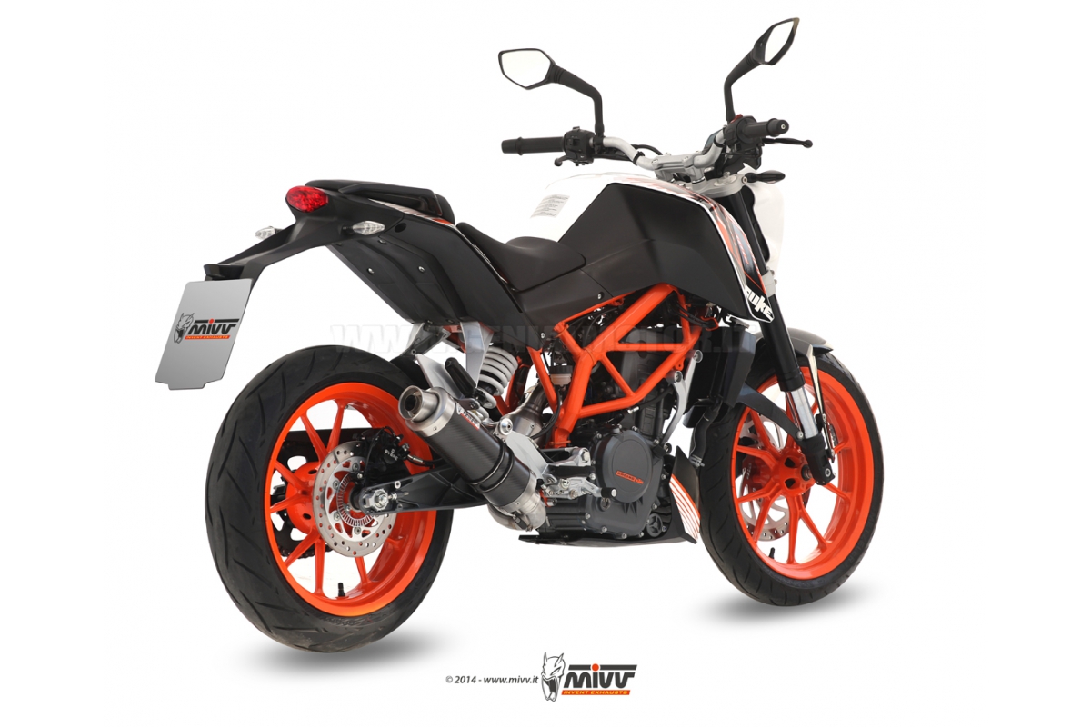 パーツ MIVV mk3 KTM 390 MIVV MK3 “Racing” silencer | KTM 125/390 DUKE (2024+) – GEN