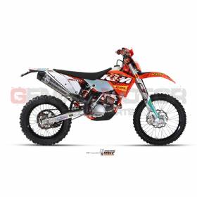 Mivv Complete Exhaust Stronger Stainless Steel for Ktm Exc 250 F 2011