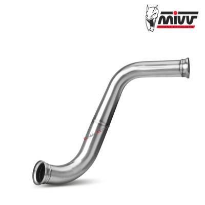 KT.019.C2 Mivv No Kat Link Pipe Downpipe Stainless Steel for KTM RC 125 2017 > 2021