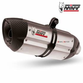 Mivv Exhaust Muffler Suono Inox kat for KTM RC 125 2017 > 2020