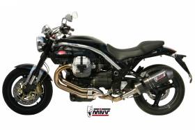 Mivv Exhaust Muffler Oval Carbon for Moto Guzzi Griso 1200 2007 > 2016