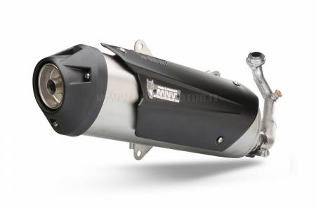 C.PG.0017.B Mivv Complete Exhaust Urban Stainless Steel for Piaggio Mp3 125 2006 > 2007