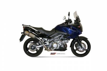 S.033.L7 Mivv Approved Exhaust Mufflers Suono for Suzuki Dl V-Strom 1000 2002 > 2013