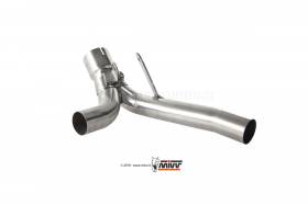 Mivv No Kat Link Pipe Downpipe Stainless Steel for Suzuki Gsx-R 1000 2009 > 2011