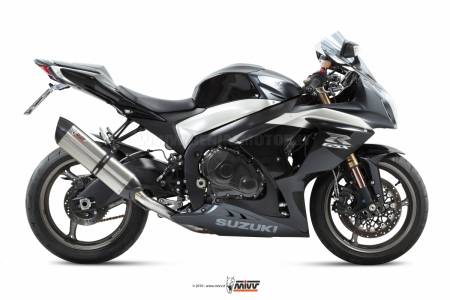 S.034.L7 Mivv Approved Exhaust Mufflers Suono Steel for Suzuki Gsx-R 1000 2009 > 2011