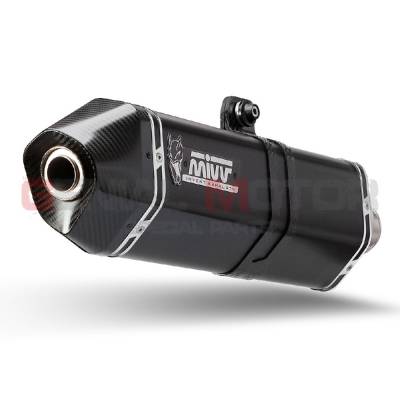AT.016.LRB Mivv Approved Exhaust Mufflers Speed Edge Black Triumph Speed Triple 2016 > 2017