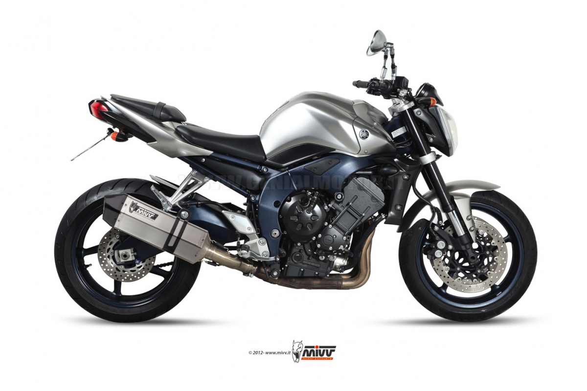 Y.023.Lrx Mivv Exhaust Muffler Speed Edge Steel For Yamaha Fz1 Fz1 Fazer 2006 > 2016