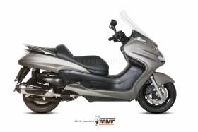 Mivv Approved Complete Exhaust Urban Steel for Yamaha Majesty 400 2007 > 2014