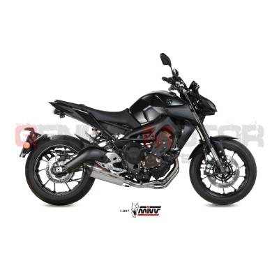 Y.042.L7 Mivv Complete Exhaust Suono Stainless Steel for Yamaha Mt-09 2013 > 2020