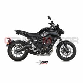 Mivv Complete Exhaust Suono Black Stainless Steel for Yamaha Mt-09 2013 > 2020