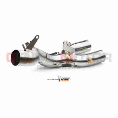 Y.057.C1 Mivv No Kat Link Pipe Downpipe Stainless Steel for Yamaha Mt-10 2016 > 2021